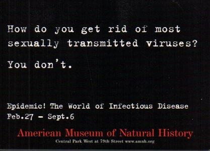 POSTAL PV05213: Publicidad American Museum of Natural History, New York