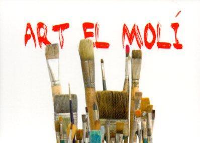 POSTAL PV05202: Publicidad Art El Moli, Girona