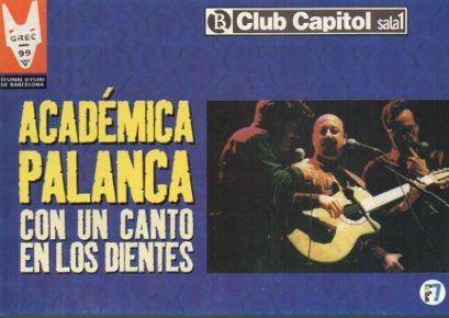 POSTAL PV05191: Publicidad Club Capitol Academia Palanca. Grec 99