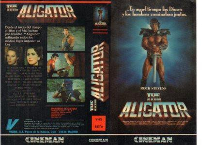 POSTAL PV05216: Publicidad pelicula The Aligator 