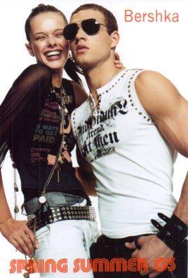POSTAL PV05246: Publicidad Bershka spring summer 03