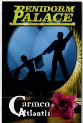 POSTAL PV05243: Publicidad Benidorm Palace, Carmen y Atlantis