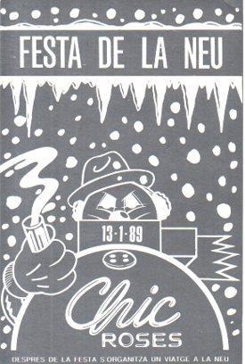 POSTAL PV05230: Publicidad Chic Roses Festa de la Neu 