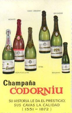 POSTAL PV05220: Publicidad Campaña Codorniu