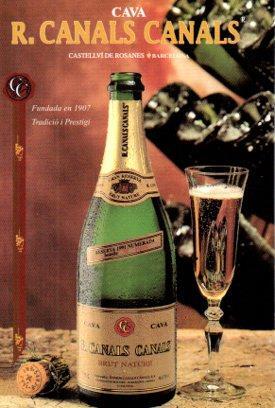 POSTAL PV05233: Publicidad Cava R. Canals Canals