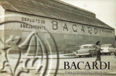 POSTAL PV04897: Publicidad ron Bacardi deposito de añejamiento