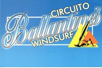 POSTAL PV04895: Publicidad Ballantine's circuito windsurf