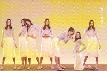 POSTAL PV04912: Publicidad Caractere colección spring summer 2000