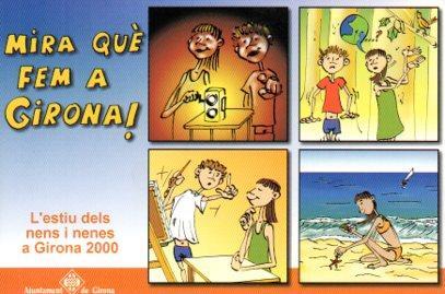 POSTAL PV04906: Publicidad L'estiu dels nens i nenes a Girona 2000