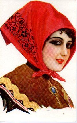 POSTAL PV04831: Extremeña por Chantecler nº 740. N. Coll Salieti