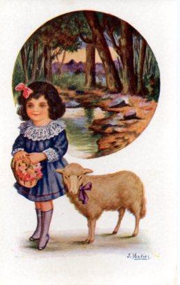 POSTAL PV04818: Niñas por J. Ibañez nº 646. N. Coll Salieti