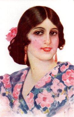 POSTAL PV04816: Sevillana nº 1069. N. Coll Salieti