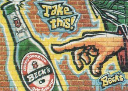 POSTAL PV05012: Publicidad Beck's cerveza alemana