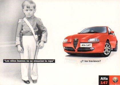 POSTAL PV05011: Publicidad Alfa 147 Plug-in