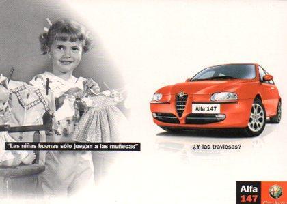 POSTAL PV05010: Publicidad Alfa 147 Plug-in