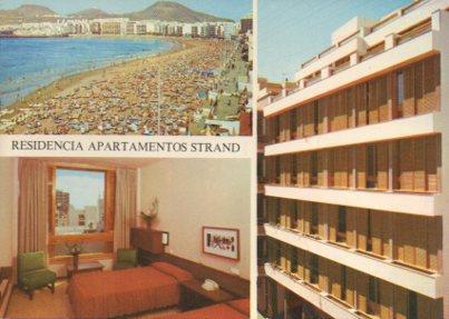 POSTAL PV05057: Residencia apartamentos Strand, Las Palmas