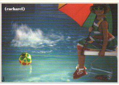 POSTAL PV05050: Publicidad Cacharel Photo Sarah Moon PU-253
