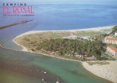 POSTAL PV05044: Camping El Rosal, San Vicente de la Barquera