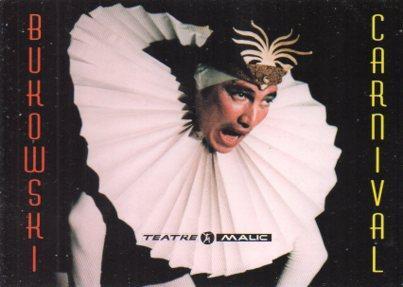 POSTAL PV05041: Publicidad Teatre Malic Bukowski Carnaval