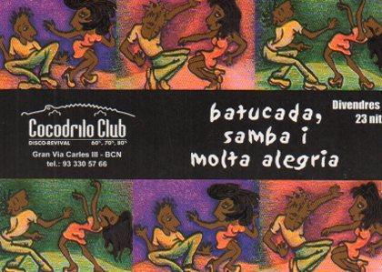 POSTAL PV05034: Publicidad Cocodrilo Club, Barcelona