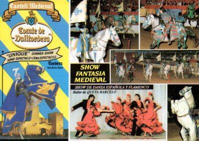 POSTAL PV04999: Publicidad Castell Medieval Comte de Valltordera, Tordera