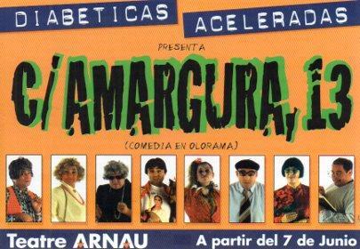 POSTAL PV04964: Publicidad Teatre Arnau Diabeticas Aceleradas