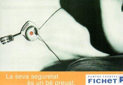 POSTAL PV04962: Publicidad Fichet seguridad