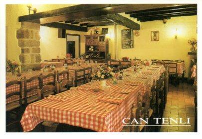 POSTAL PV04960: Publicidad Can Tenli restaurant, Maçanet de Cabrenys
