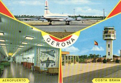 POSTAL PV04958: Aeropuerto de Gerona