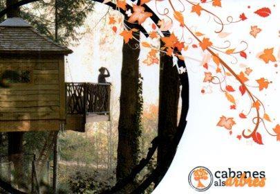 POSTAL PV04955: Publicidad Cabanes als arbres