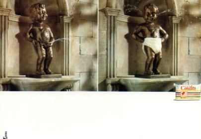 POSTAL PV04967: Publicidad Cosifits Agence Boase Massimi Politt