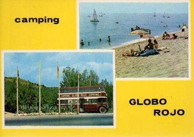 POSTAL PV04994: Camping Globo Rojo, Canet de Mar