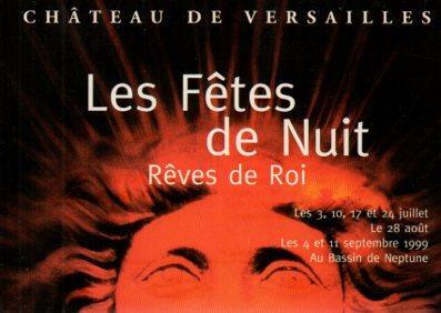 POSTAL PV04990: Publicidad Les Fetes de Nuit, Chateau de Versailles