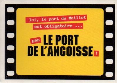 POSTAL PV04988: Le Port de l'angoisse