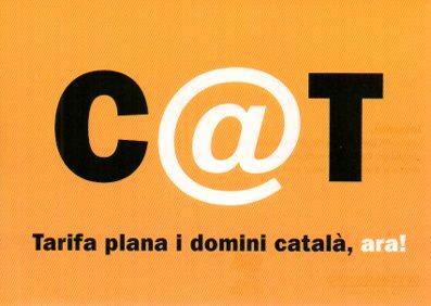 POSTAL PV04981: Publicidad tarifa plana i domini catala Convergencia i Unio