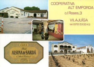 POSTAL PV04980: Publicidad Cooperativa Alt Emporda, Vilajuiga
