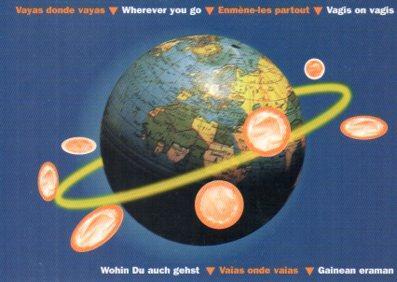 POSTAL PV04979: Publicidad Coordinadora gai-lesbiana vyas donde vayas
