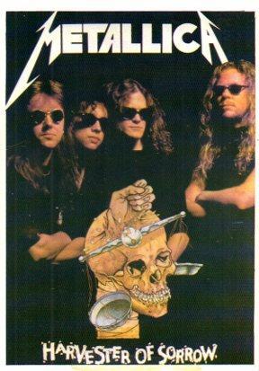 POSTAL PV05708: Metallica Harvester of Sorrow. Flip series 045