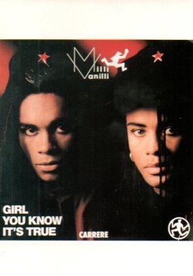 POSTAL PV05718: Milli Vanilli, Girl you Know it's true