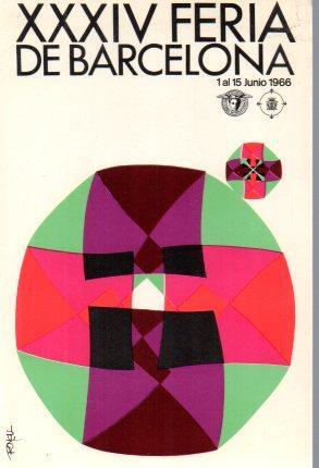 POSTAL PV05690: XXXIV Feria de Barcelona Junio 1966