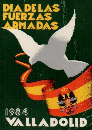 POSTAL PV05693: Dia de las Fuerzas Armadas, Valladolid 1984