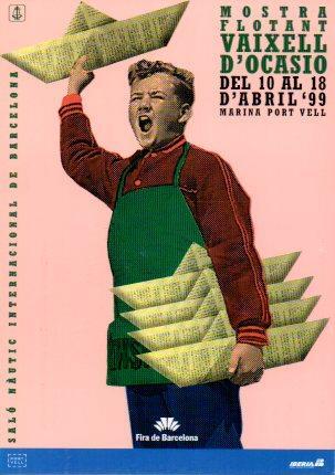POSTAL PV05694: Mostra Flotant del Vaixell d'Ocasio, Barcelona 1999