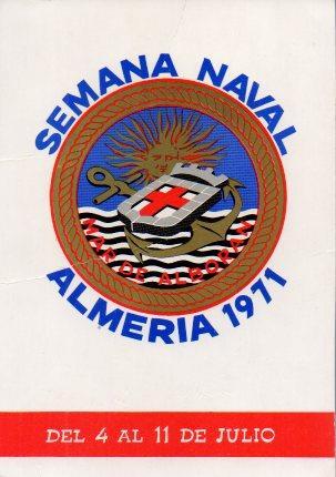 POSTAL PV05695: Semana Naval Almeria, julio 1971