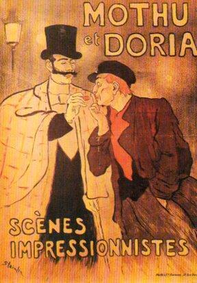 POSTAL PV05699: Scenes Impressionnistes. Dance et Magie D 4