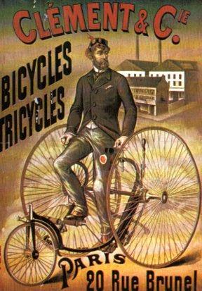 POSTAL PV05700: Nos Cyclistes, Clement & Cie. C 18