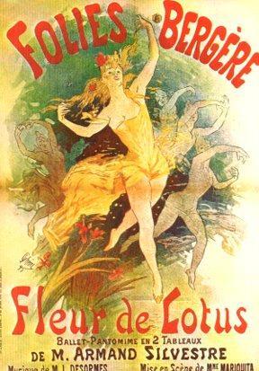 POSTAL PV05701: Folies Bergere. Danse et Magie D 3