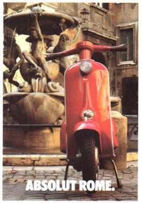 POSTAL PV05737: Publicidad Absolut Vodka. Absolut Rome