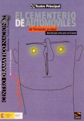 POSTAL PV05635: El Cementerio de automoviles en Teatre Principal