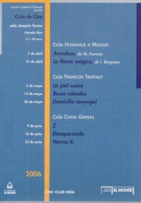 POSTAL PV05636: Ciclo homenaje a Mozart en Cine Club Vida