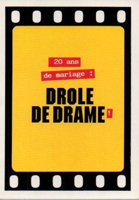 POSTAL PV05631: 20 ans de mariage: Drole de Drame